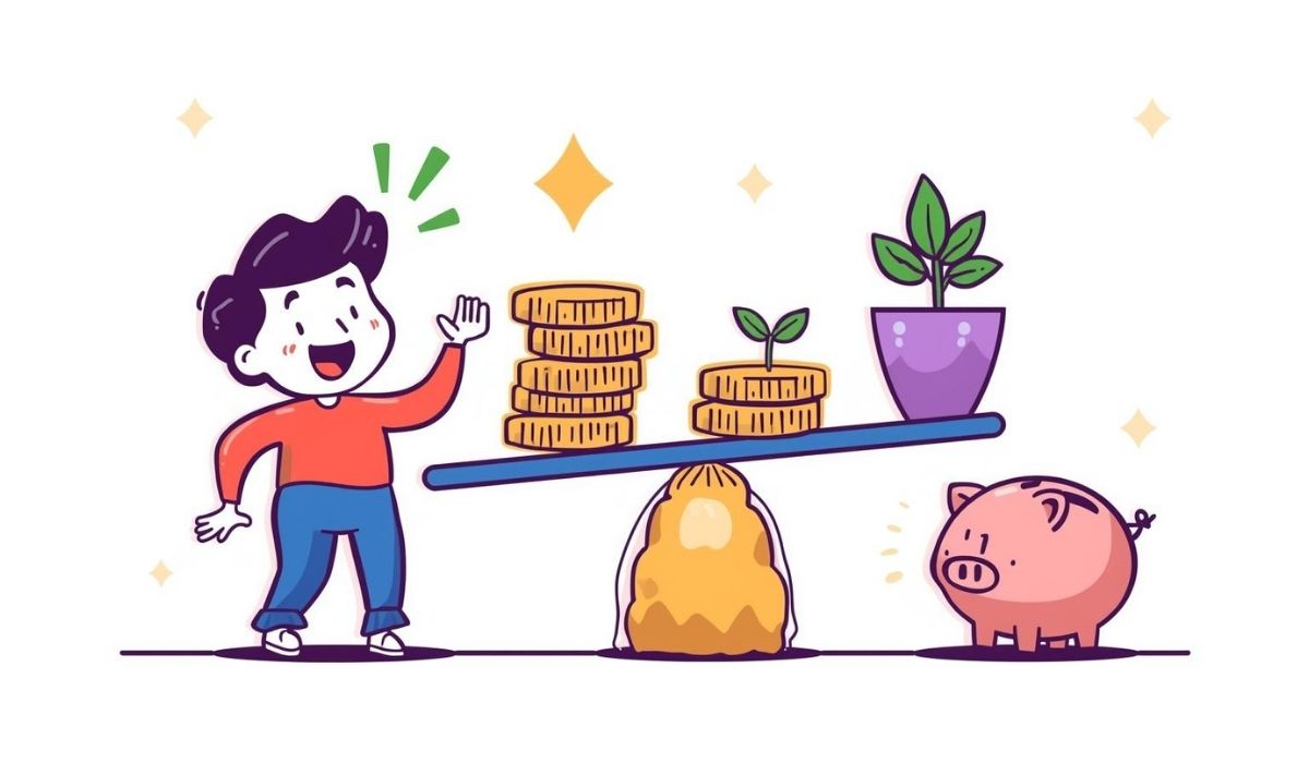 Illustration of a freelancer