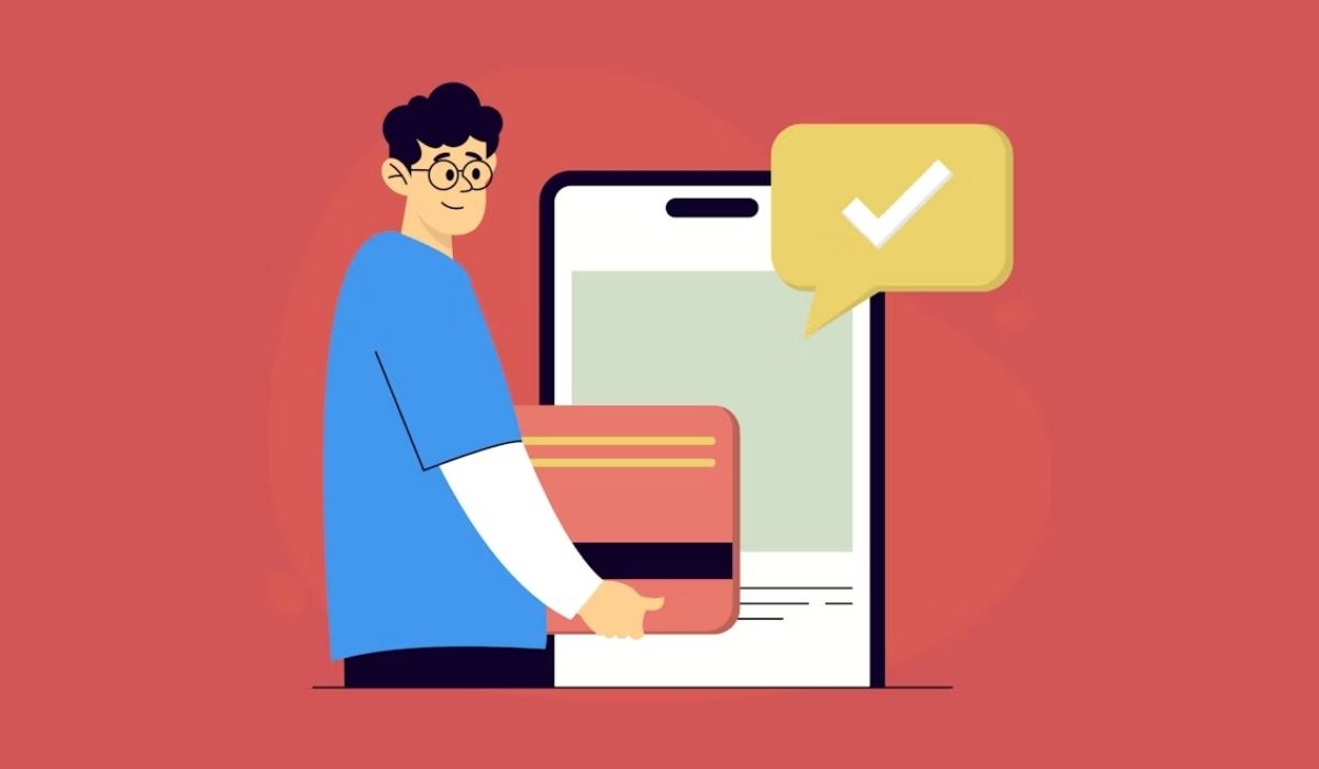 Illustration of invoice payment