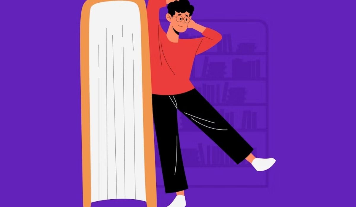 Illustration of a invoice creating guide