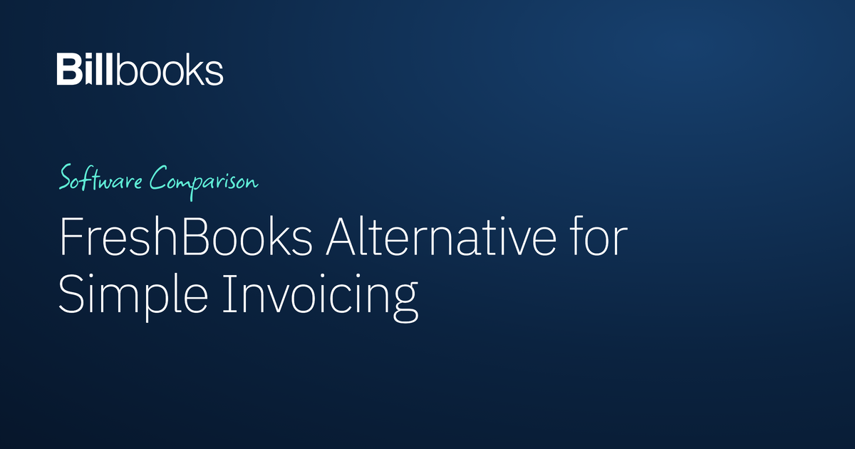 FreshBooks Alternative for Simple Invoicing