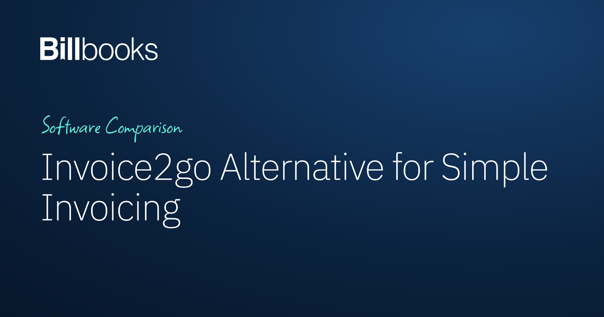 Invoice2go Alternative for Simple Invoicing