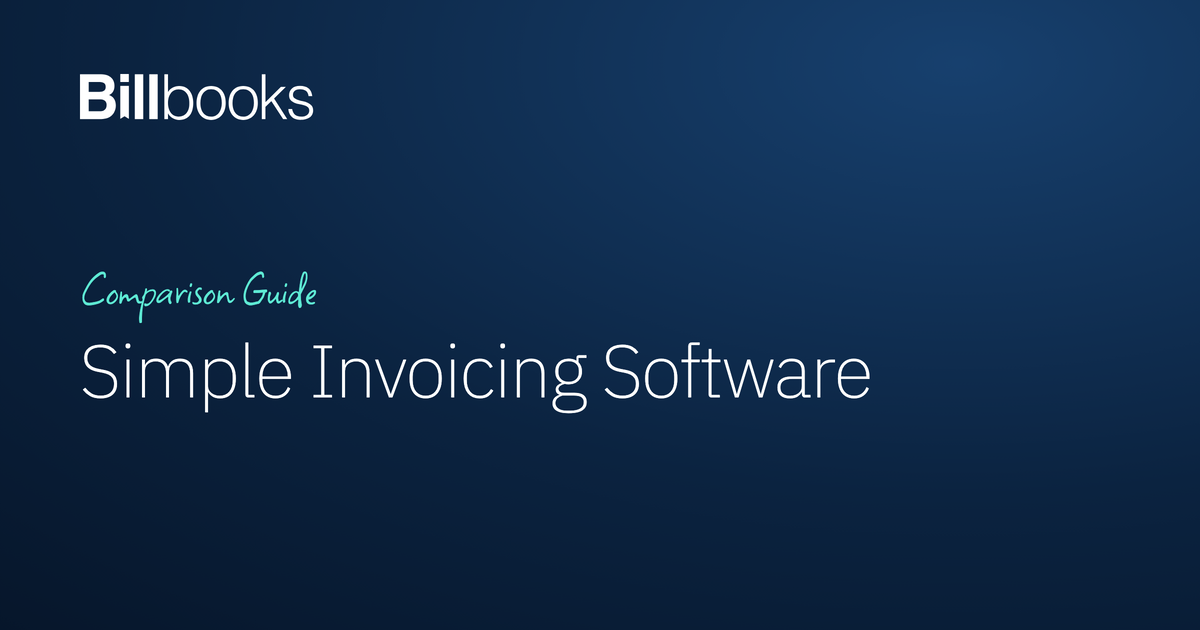 Simple Invoicing Software: How It Compares to the Big Names
