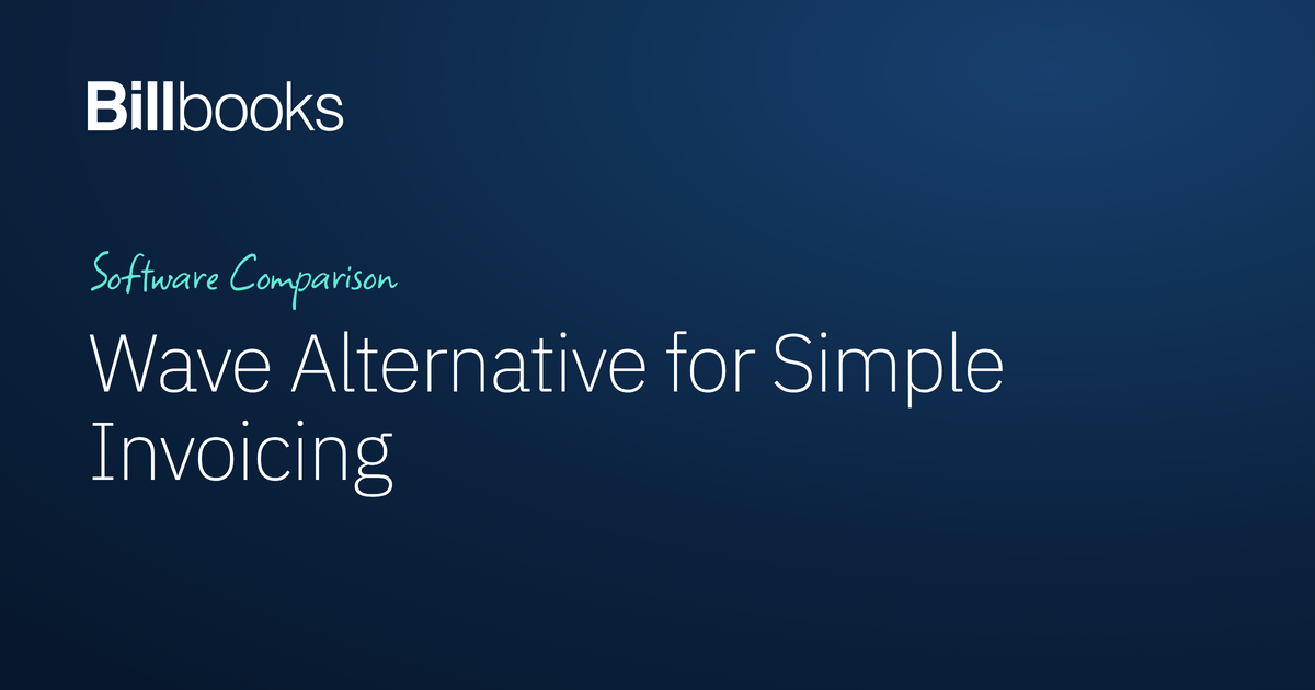 Wave Alternative for Simple Invoicing
