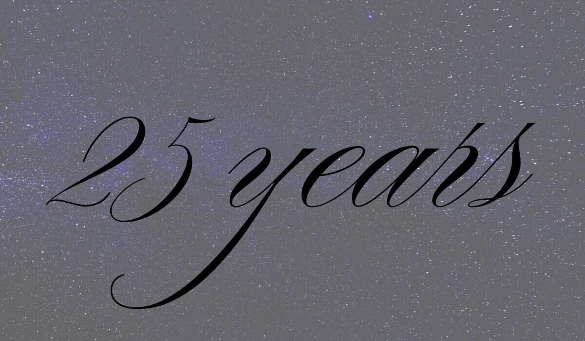 completion of 25 years