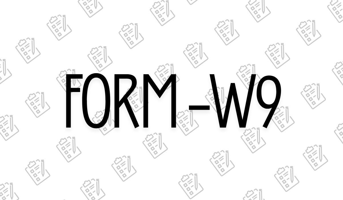 FORM W9