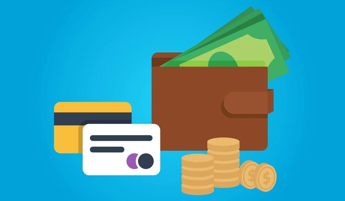 Illustrations of various payment options