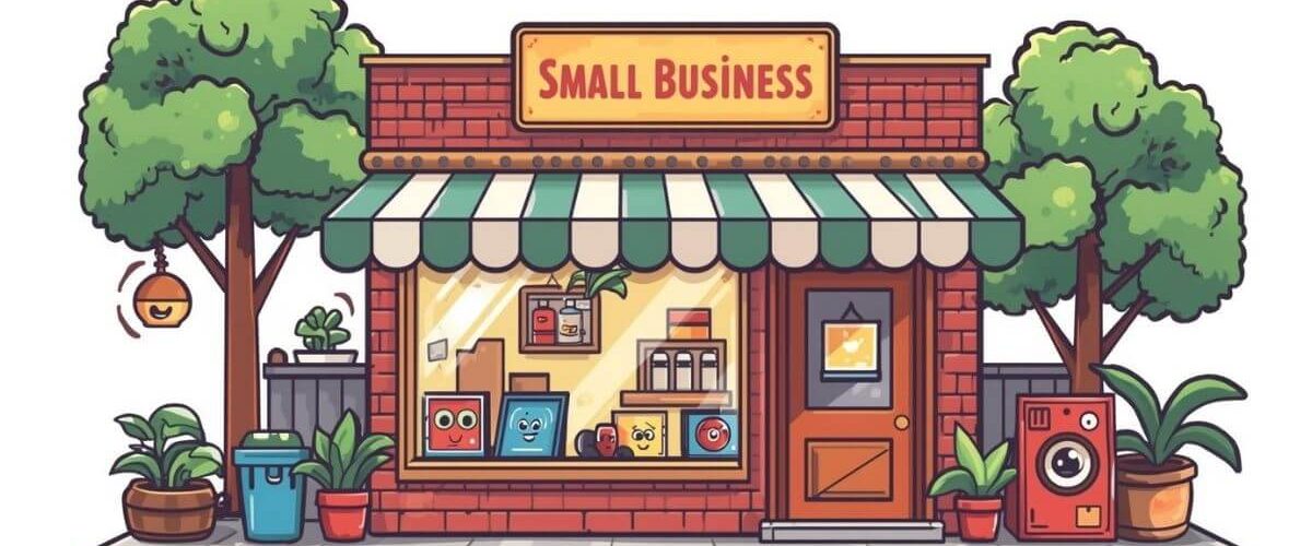 Illustration of small business