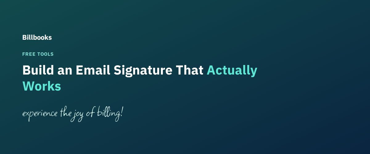 Build an Email Signature That Actually Works: Branded Blog Header