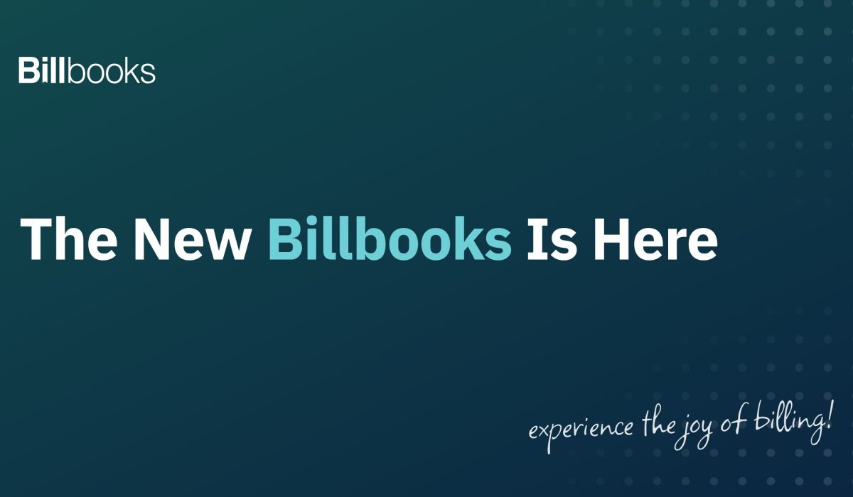 The new Billbooks is here, faster and lighter invoicing